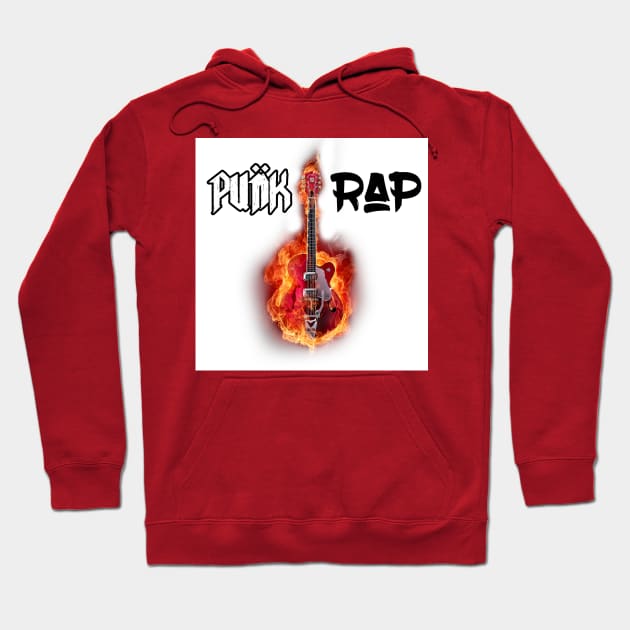 Punk Rap Collection (Fonce Amour) Hoodie by Punk Rap 